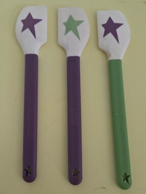 3 Small Scentsy Spatulas